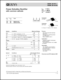 Click here to download DSSK28-01 Datasheet