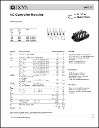 Click here to download VWO35-06HO7 Datasheet