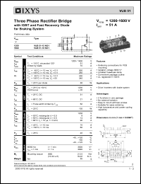 Click here to download VUB51-12NO1 Datasheet