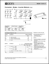 Click here to download MUBW15-06A7 Datasheet