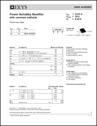 Click here to download DSSK48-003 Datasheet