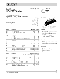 Click here to download VMM45-02 Datasheet