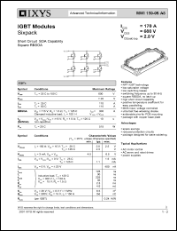 Click here to download MWI150-06A8 Datasheet