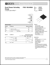 Click here to download FSS100-008A Datasheet