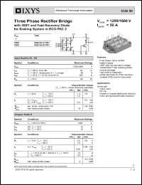 Click here to download VUB50-12PO1 Datasheet
