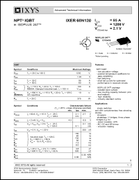 Click here to download IXER60N120 Datasheet