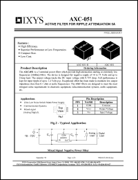 Click here to download AXC-051-R Datasheet