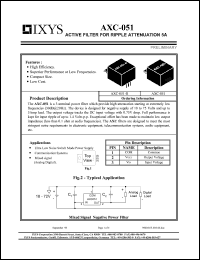 Click here to download AXC-051 Datasheet