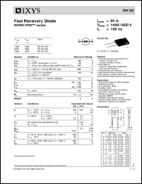 Click here to download DH60-18 Datasheet