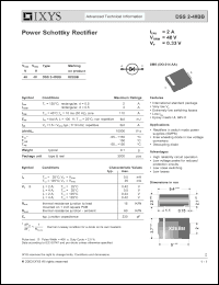 Click here to download DSS2-40 Datasheet