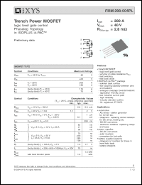 Click here to download FMM200-004 Datasheet