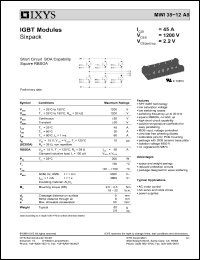 Click here to download MWI35-12A5 Datasheet