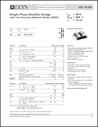 Click here to download VBE60-06 Datasheet