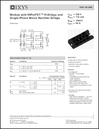 Click here to download VBH40-05 Datasheet