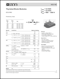 Click here to download VCD105 Datasheet