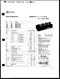 Click here to download MDD142-06N1 Datasheet
