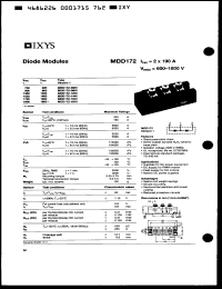 Click here to download MDD172-06N1 Datasheet
