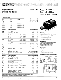 Click here to download MDD255-16IO1 Datasheet