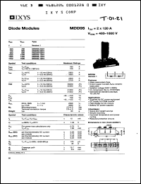 Click here to download MDD95-04N1 Datasheet