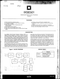 Click here to download IXSE501RPC Datasheet