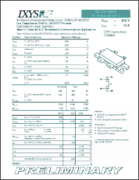 Click here to download IXZ12210N50L Datasheet