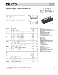Click here to download MCC161 Datasheet