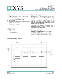 Click here to download MX8771RTR Datasheet