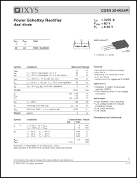Click here to download DSSS35-008AR Datasheet