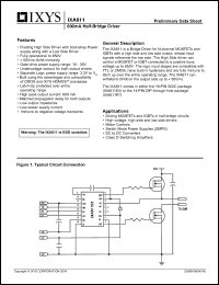 Click here to download IXA611S3 Datasheet