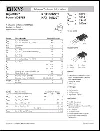 Click here to download IXFX160N30T Datasheet