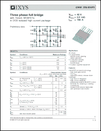 Click here to download GWM220-004P3 Datasheet