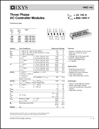 Click here to download VWO140 Datasheet