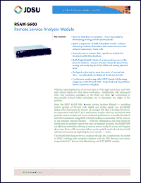 Click here to download RSAM-5600 Datasheet