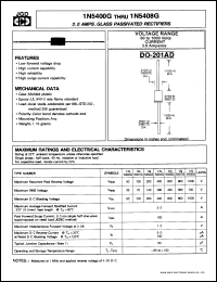 Click here to download 1N5406G Datasheet