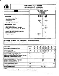 Click here to download IN5400 Datasheet