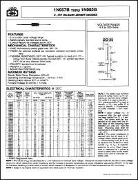 Click here to download 1N986 Datasheet