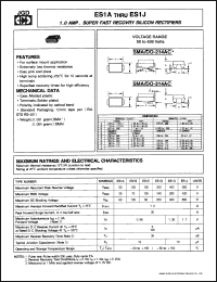 Click here to download ES1 Datasheet