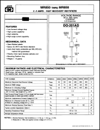 Click here to download MR858 Datasheet
