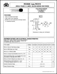 Click here to download RC2005 Datasheet