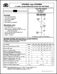 Click here to download UF5401G Datasheet