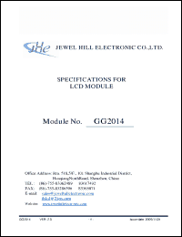 Click here to download GG2014TWDNNRNP-V00-NOCX Datasheet