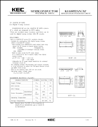 Click here to download KIA6032AF Datasheet