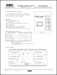 Click here to download KIA6831HF Datasheet