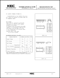 Click here to download KIA8122 Datasheet