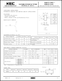 Click here to download KRA112S Datasheet