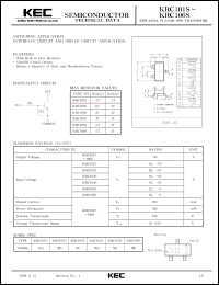 Click here to download KRC104S Datasheet