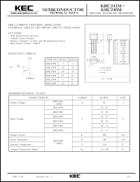 Click here to download KRC241M Datasheet