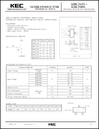 Click here to download KRC241S Datasheet