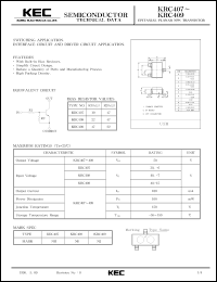 Click here to download KRC408 Datasheet