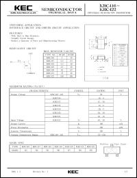 Click here to download KRC422 Datasheet